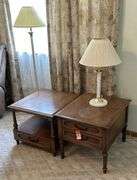 Living Room End Tables & Lamps