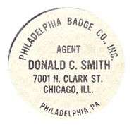 Bubble Up Soda Celluloid Button Sign
