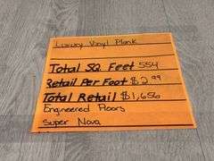 Luxury Vinyl Plank Flooring