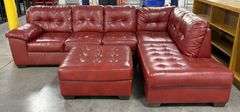 DuraBlend Sectional with Ottoman