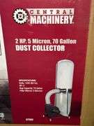 Central Machinery Heavy Duty 70 Gal Dust Collector