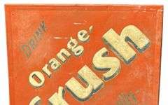 Orange-Crush "Drink Naturally - It Tastes Better" Sign
