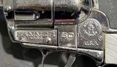 Mattel "The Fanner 50" Toy Cap Gun Set with Holsters