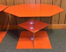 Octagonal End Tables made by Paul Quick
