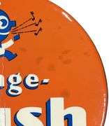Orange-Crush Celluloid Button Sign