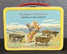Roy Rogers and Dale Evans Double R Bar Ranch Tin Lunch Box