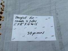 Douglas Fir Smooth Four Sides Lumber