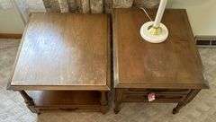 Living Room End Tables & Lamps