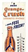 Orange-Crush "Drink And Feel Fresh" Thermometer