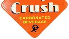 Orange-Crush "Feel Fresh" Sign