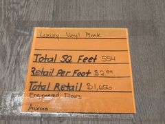 Luxury Vinyl Plank Flooring