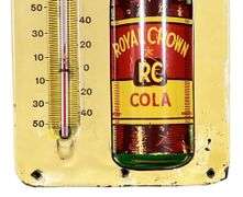 Royal Crown Cola Thermometer