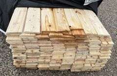 Western Red Cedar Tongue & Grove Siding