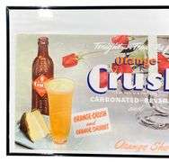 Orange-Crush Framed Advertisement