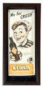 Orang-Crush Framed Advertising