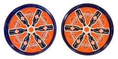 Orange-Crush Serving Trays