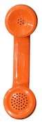 Vintage Retro Orange Rotary Phone