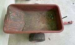 Pull type Dump Style Lawn Cart