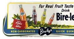 Bire-ley's "Four Real Fruit Taste Drink" Sign