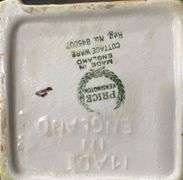 Cottage Ware Pottery