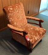 Vintage Upholstered Rocker