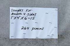 Douglas Fir Smooth Four Sides Lumber
