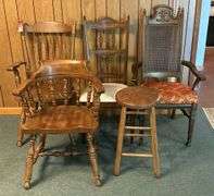 Assorted Wooden Chairs