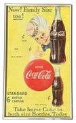 Coca-Cola Framed Advertising