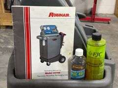 Robinair Refrigerant Recovery, Recycling & Charging Station