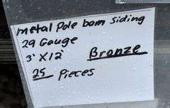 29 Gauge Metal Siding