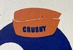 Orange-Crush "Drink And Feel Fresh" Thermometer