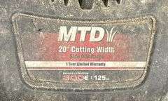 MTD 20" Push Mower