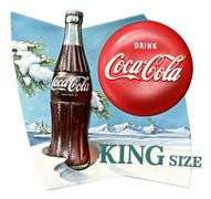 Coca-Cola "King Size" Sign