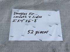 Douglas Fir Smooth Four Sides Lumber