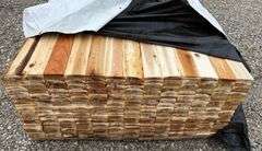 Western Red Cedar Fence Pickets Smooth One Side & 2 Edges