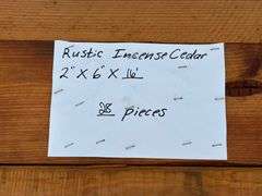 Rustic Incense Cedar