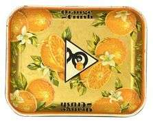 Orange-Crush Serving Trays