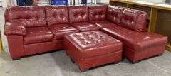 DuraBlend Sectional with Ottoman