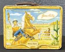 Gene Autry Melody Ranch Tin Lunch Box with Thermos
