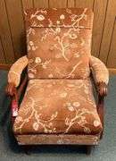 Vintage Upholstered Rocker