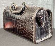Vintage Byron & Sons Leather Doctors Bag