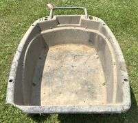 Precision Pull Type Dump Lawn Cart