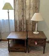 Living Room End Tables & Lamps