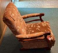 Vintage Upholstered Rocker
