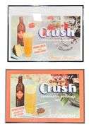 Orange-Crush Framed Advertisement