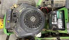 John Deere LT166 Lawn Tractor with John Deere Blade