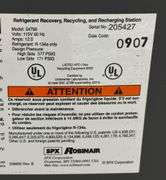 Robinair Refrigerant Recovery, Recycling & Charging Station