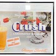Orange-Crush Framed Advertisement