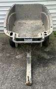 Precision Pull Type Dump Lawn Cart