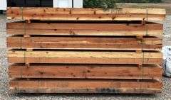 Western Redwood Fence Posts